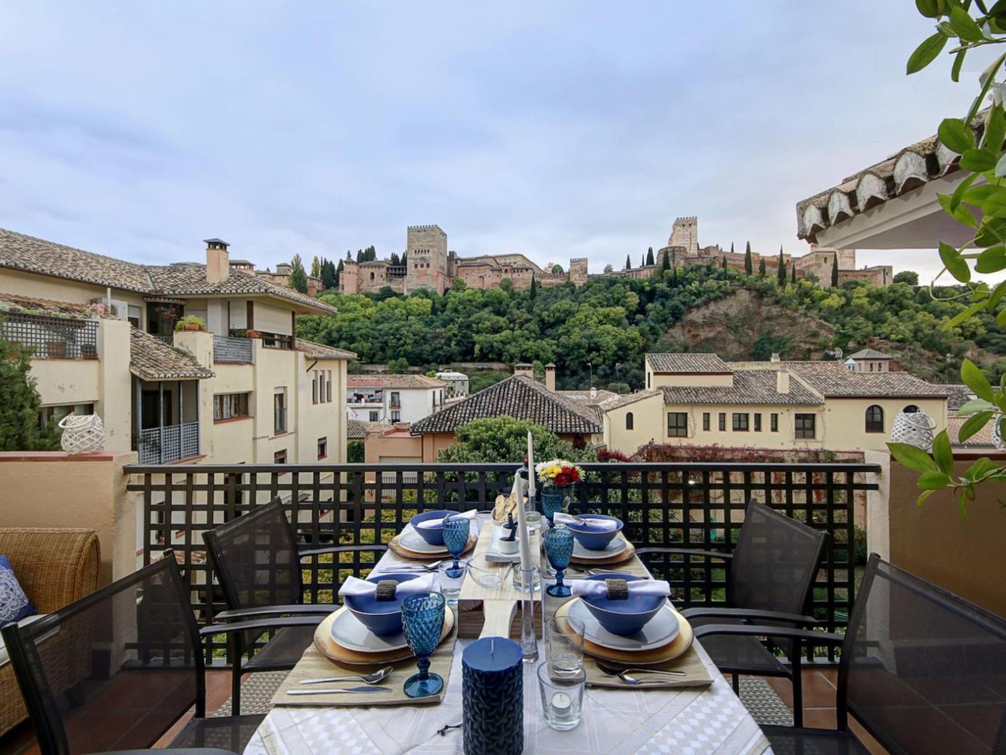 Chezmoihomes Alhambra Penthouse 2 Private Terraces Granada Buitenkant foto